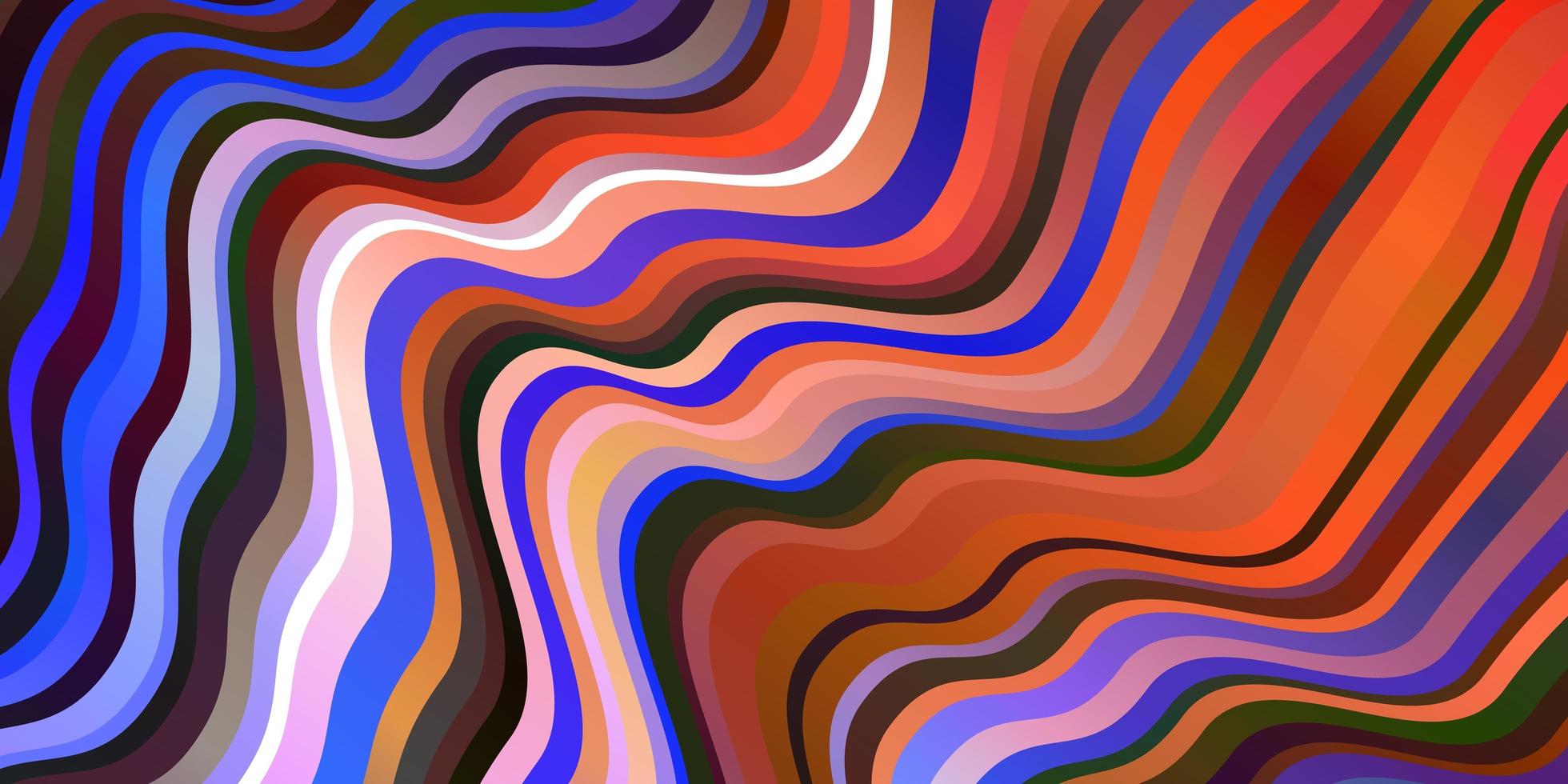 Fondo de vector abstracto con degradado de colores