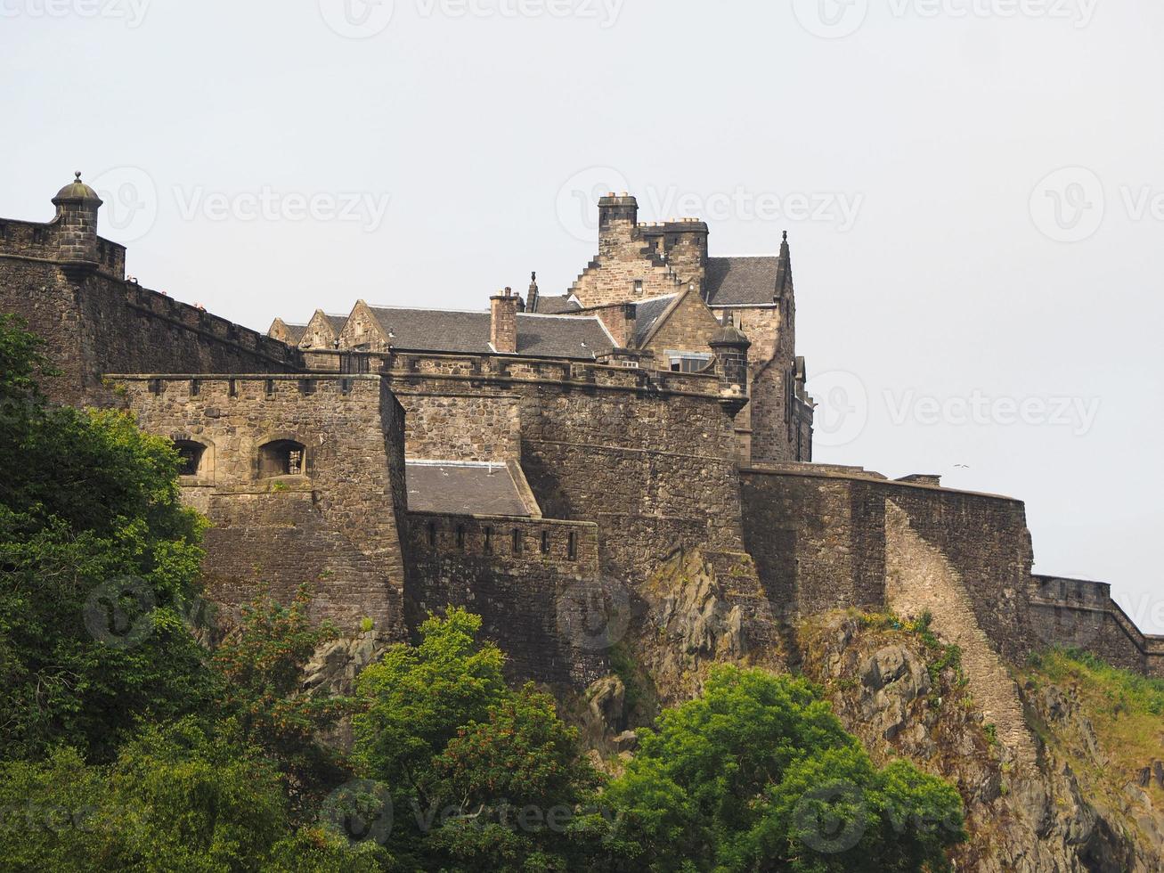 Castillo de Edimburgo en Escocia foto