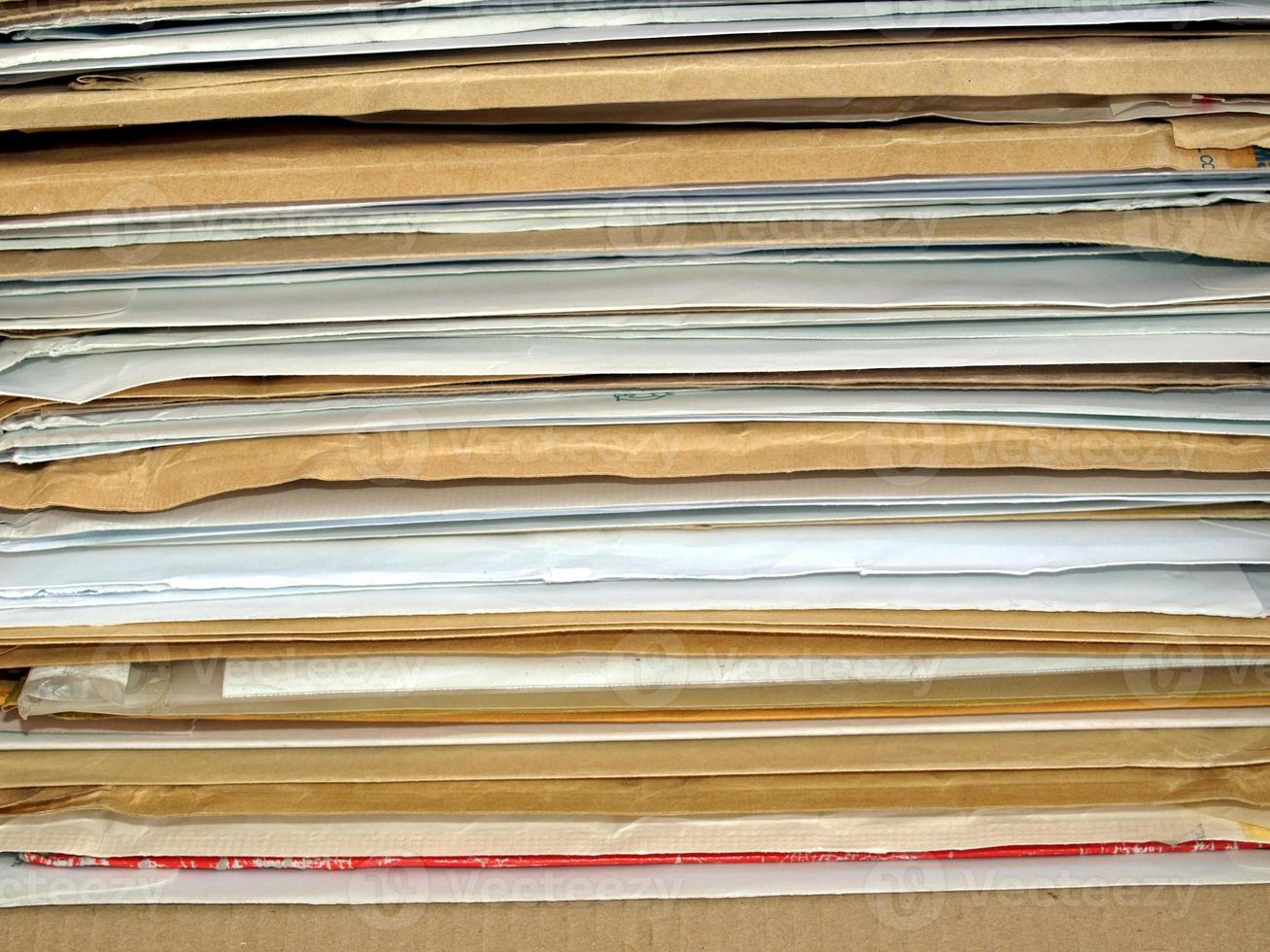 Pile of envelopes photo
