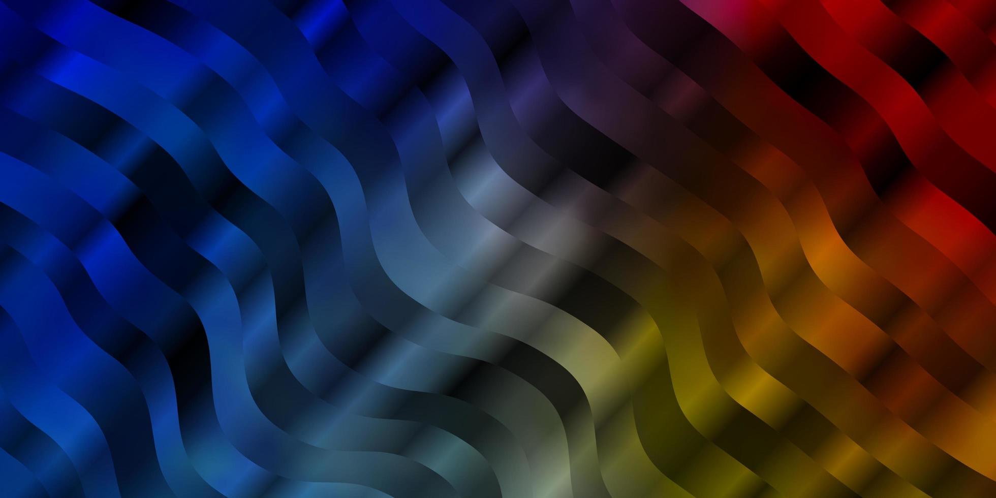 Abstract vector background with colorful gradient