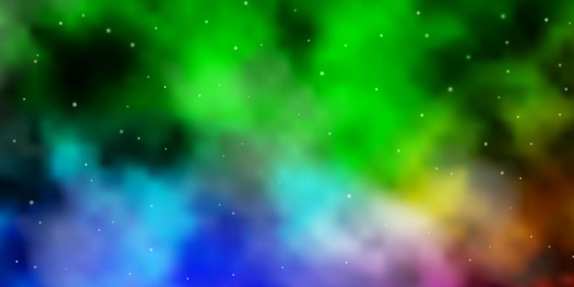 Fondo de vector abstracto con degradado de colores