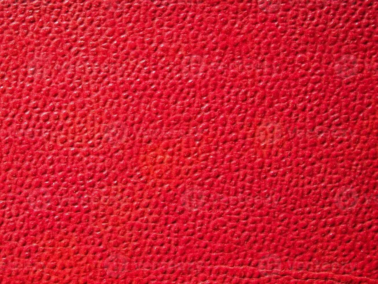 Red leatherette background photo