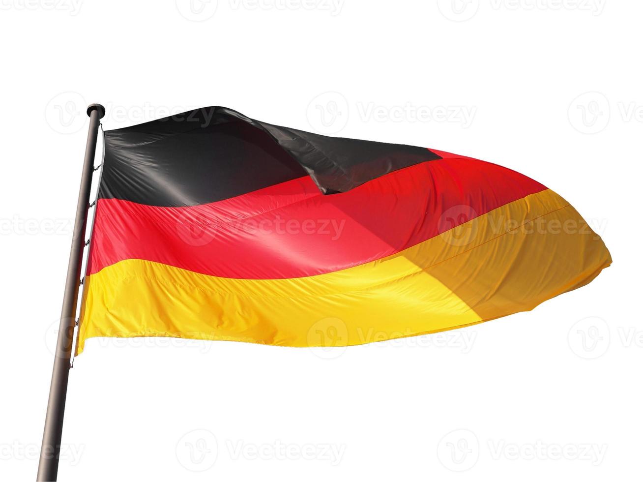 German flag isolated photo
