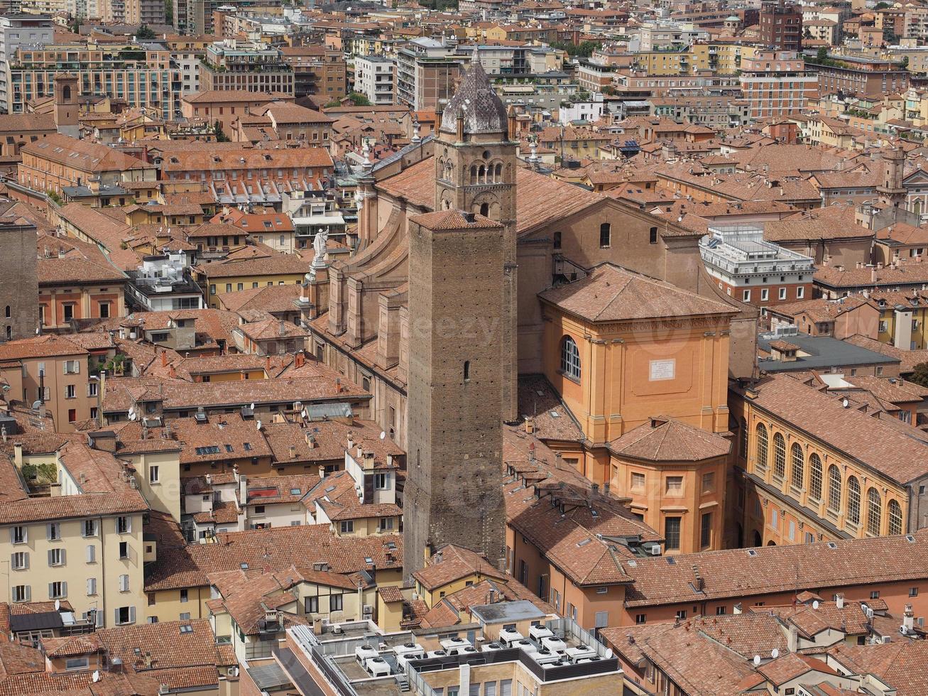 Aerial view of Bologna photo