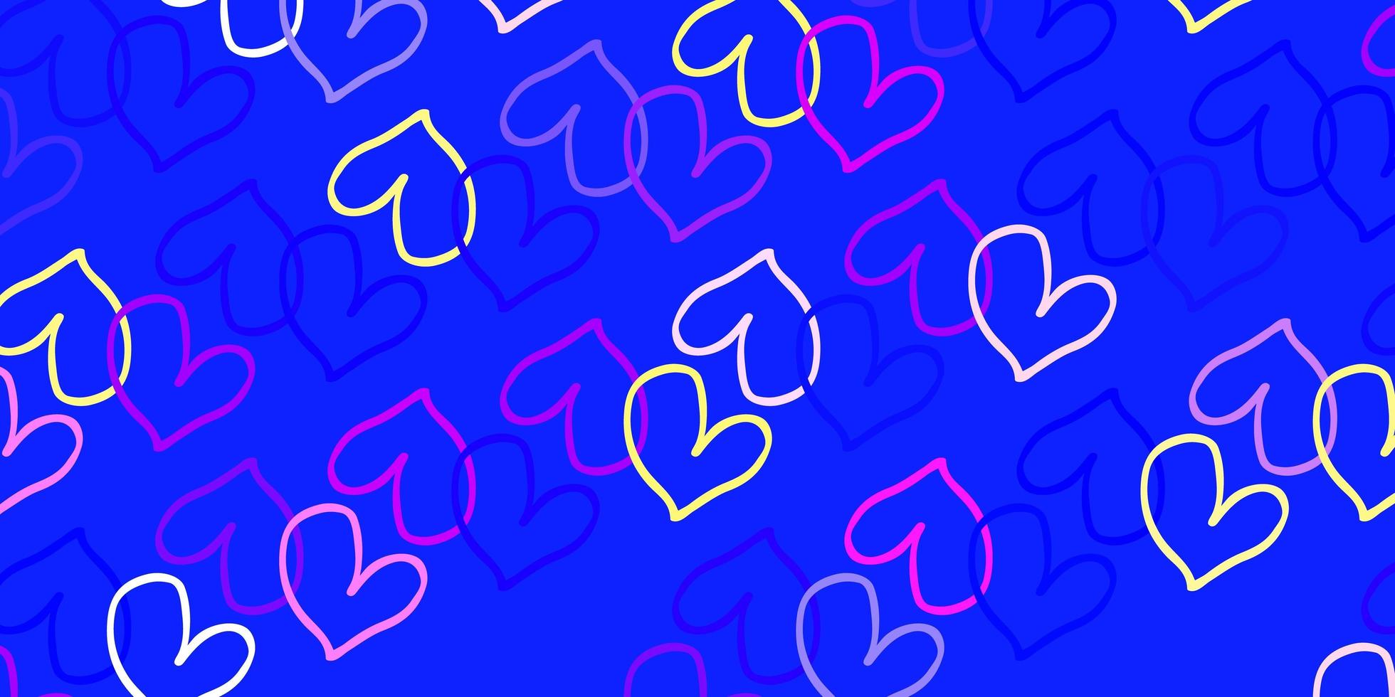 Abstract vector background with colorful gradient