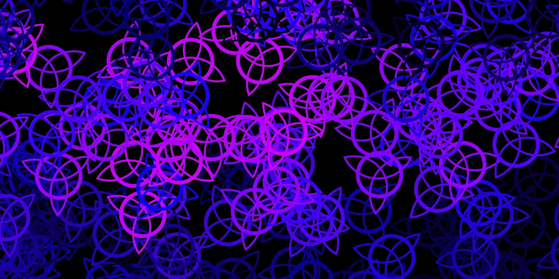 Abstract vector background with colorful gradient
