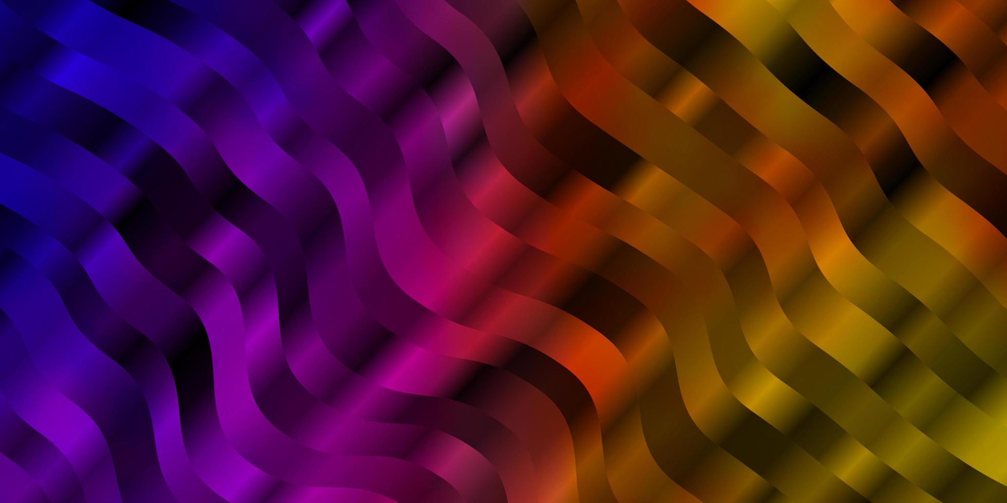 Abstract vector background with colorful gradient