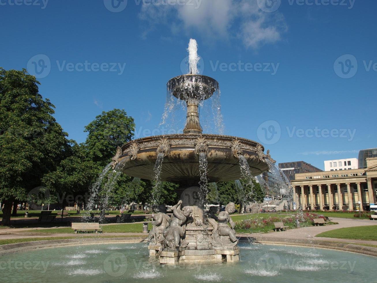 Schlossplatz Castle square Stuttgart photo