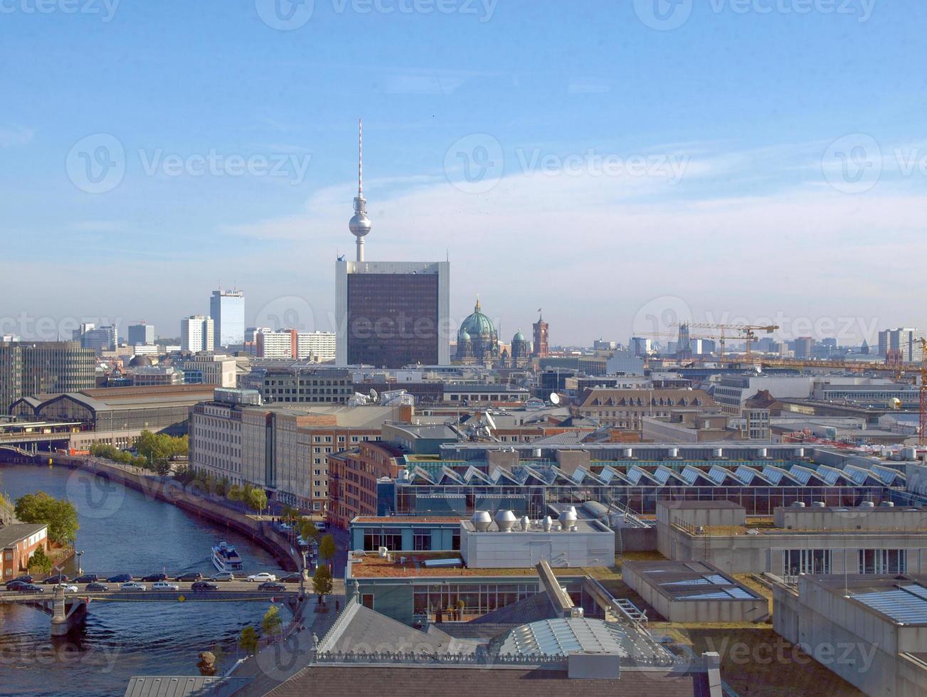 vista aérea de berlín foto