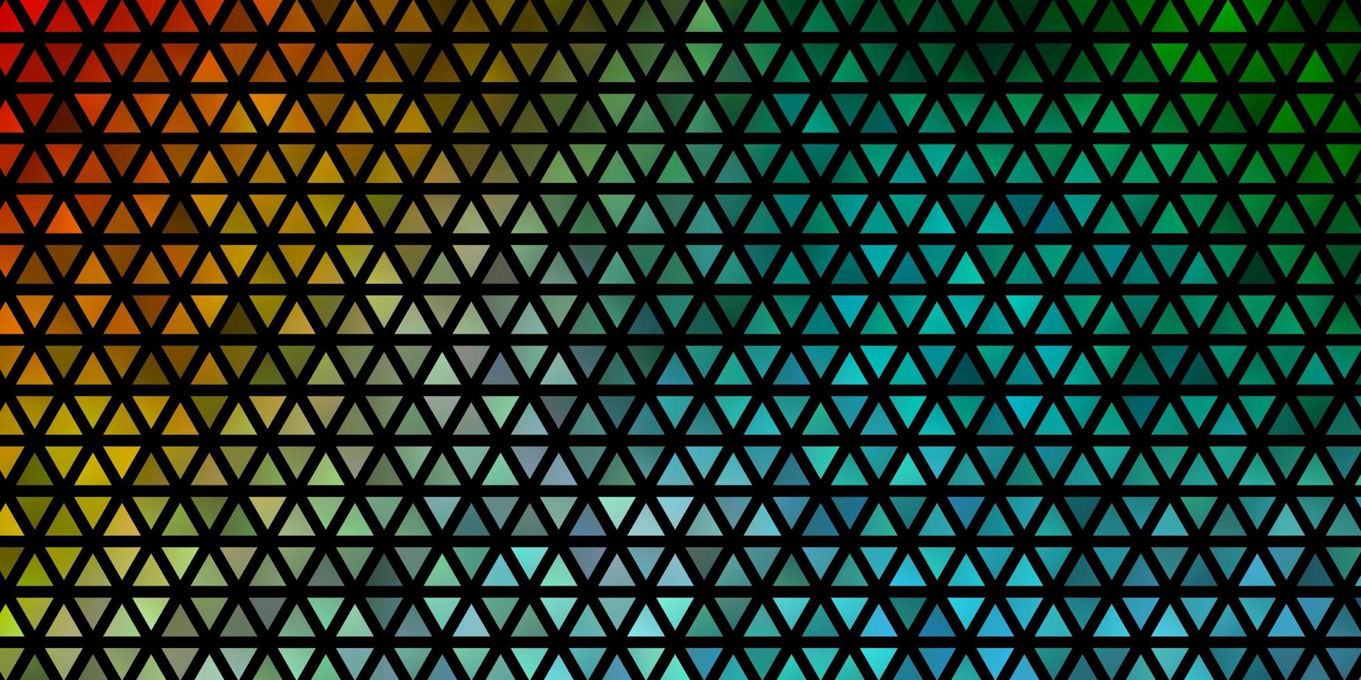 Abstract vector background with colorful gradient