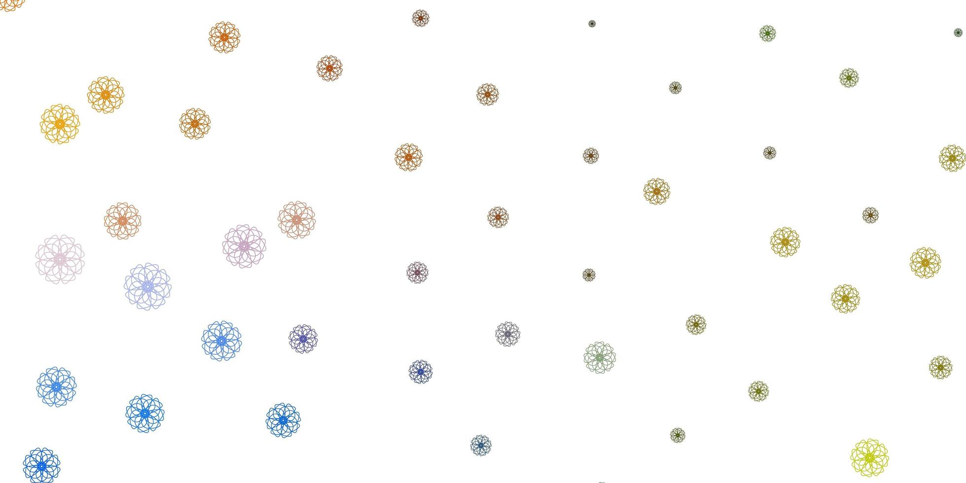 Abstract vector background with colorful gradient