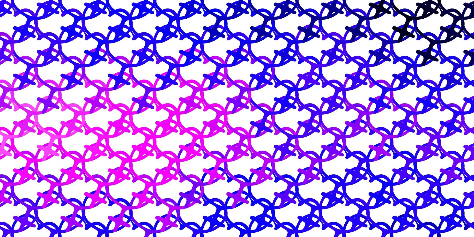 Light Purple, Pink vector background with woman symbols.