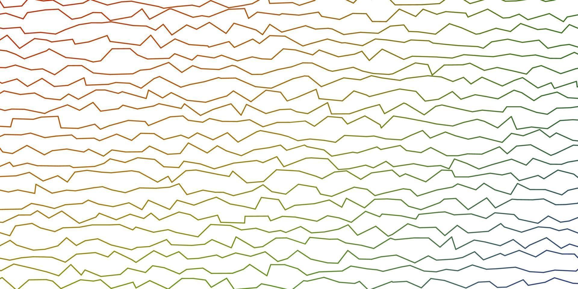 Dark Multicolor vector layout with wry lines.