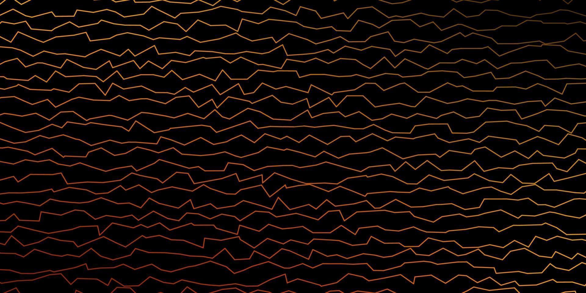 Dark Orange vector background with bows.