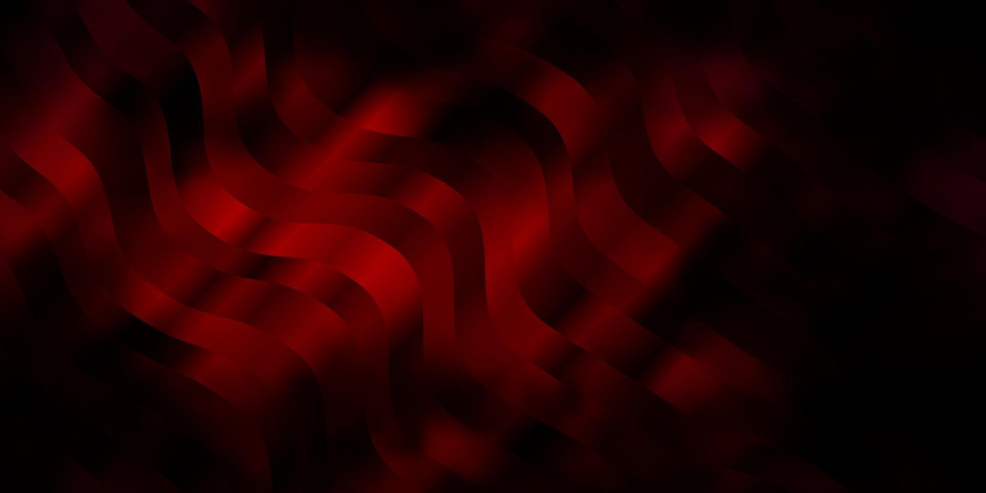 Dark Pink vector texture with curves.