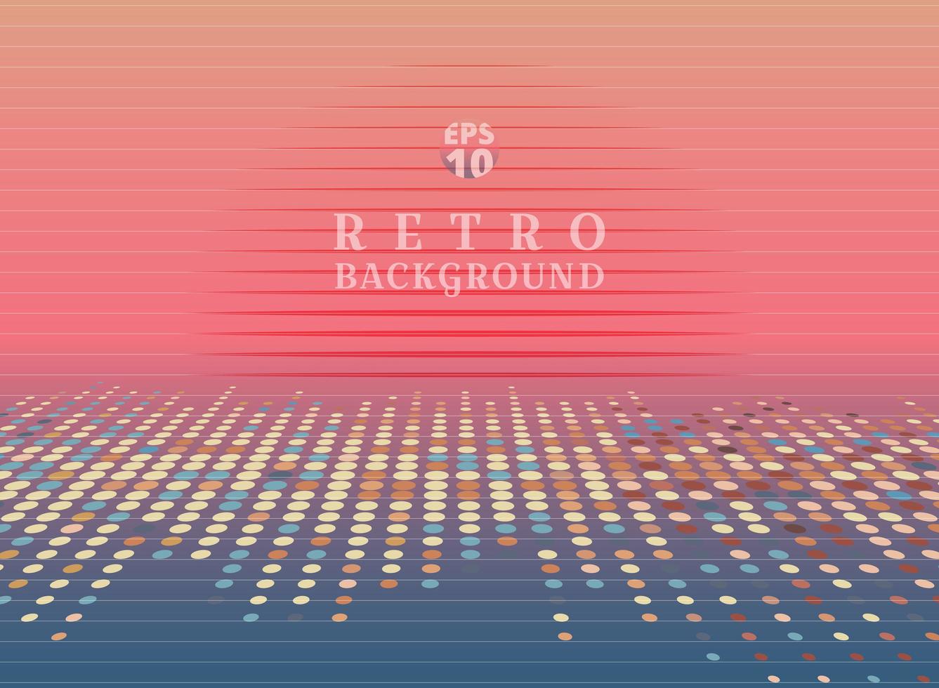 Sci fi futuristic abstract 80s Retro Neon gradient background vector