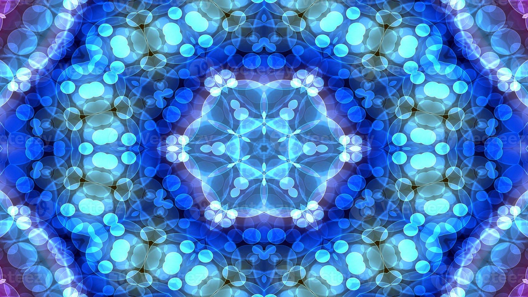 Colorful Shiny and Hypnotic Kaleidoscope photo