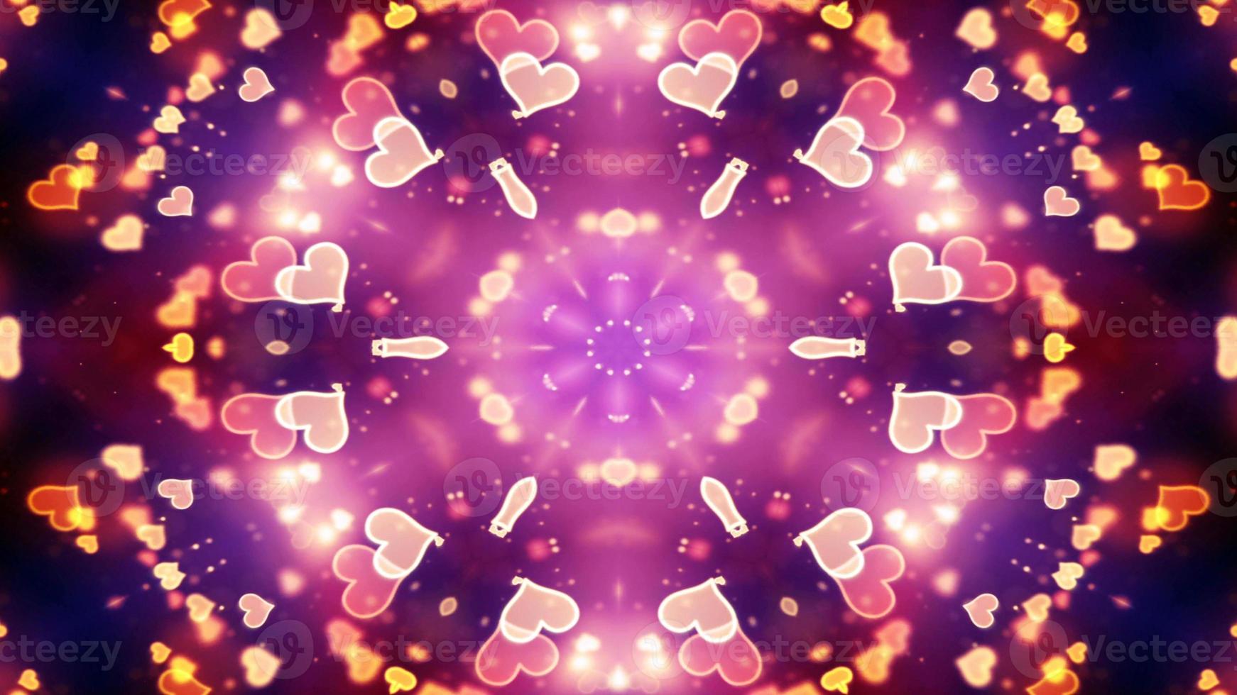 Colorful Shiny and Hypnotic Kaleidoscope photo