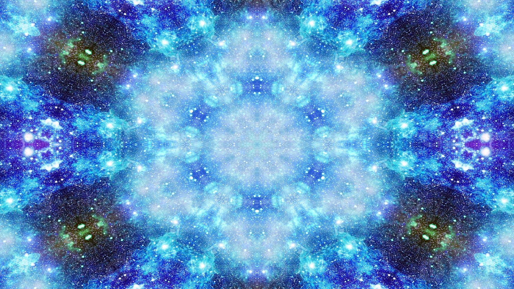 Colorful Shiny and Hypnotic Kaleidoscope photo