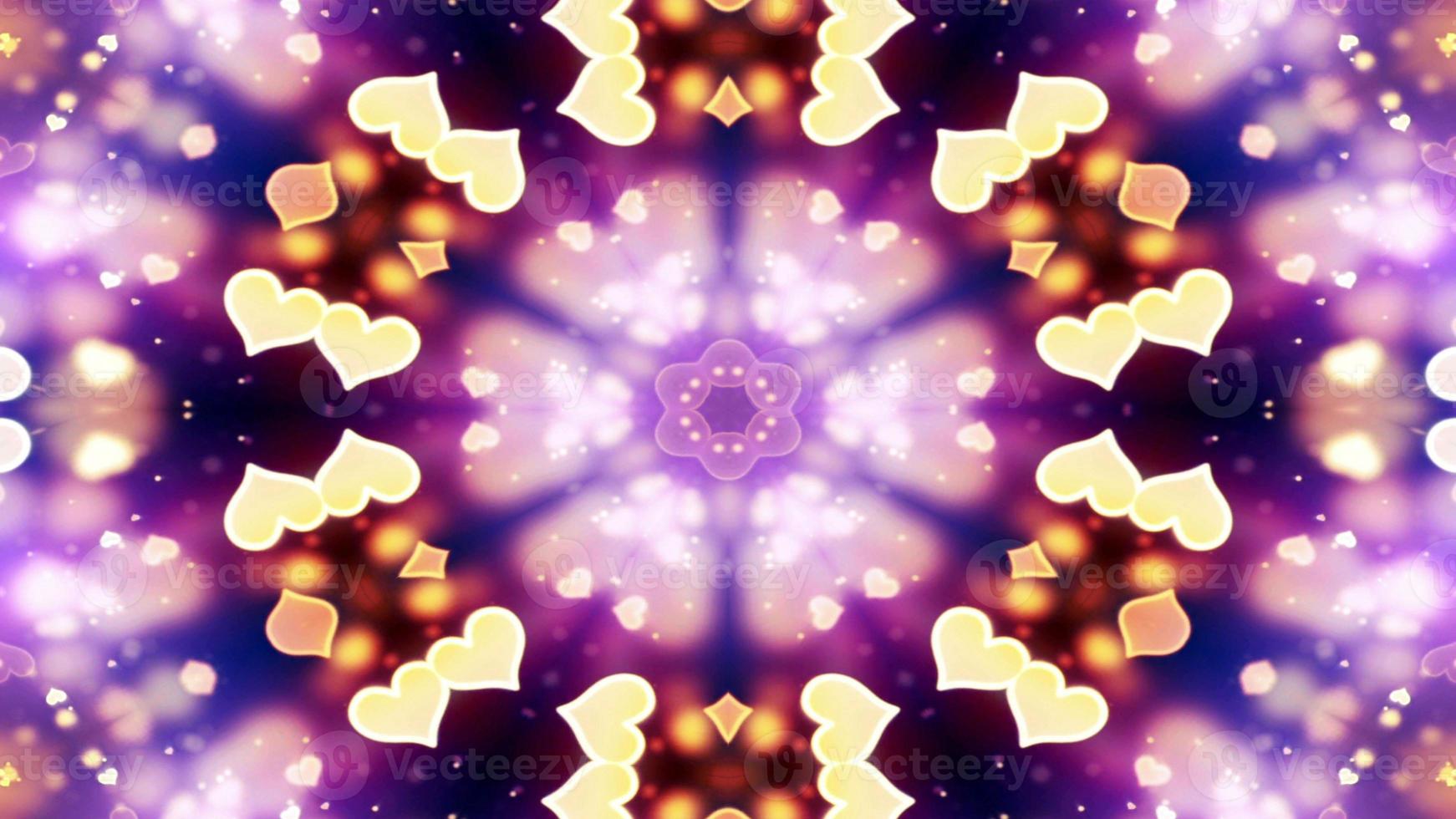 Colorful Shiny and Hypnotic Kaleidoscope photo