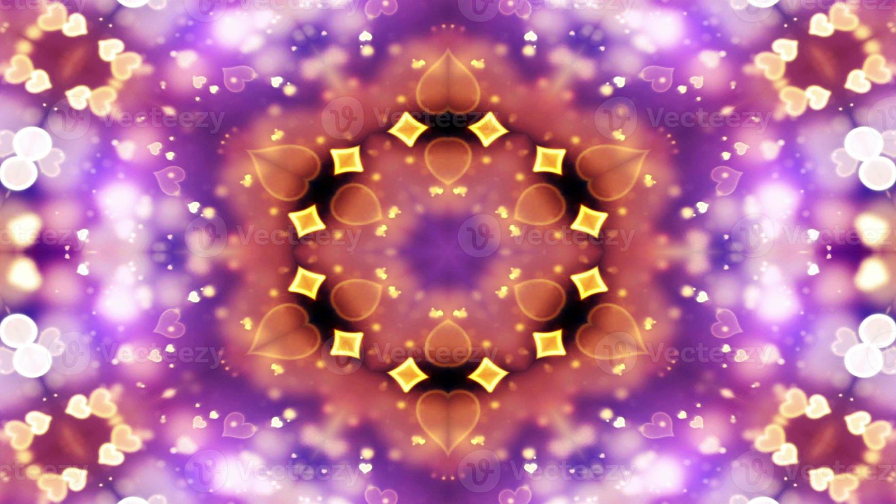 Colorful Shiny and Hypnotic Kaleidoscope photo