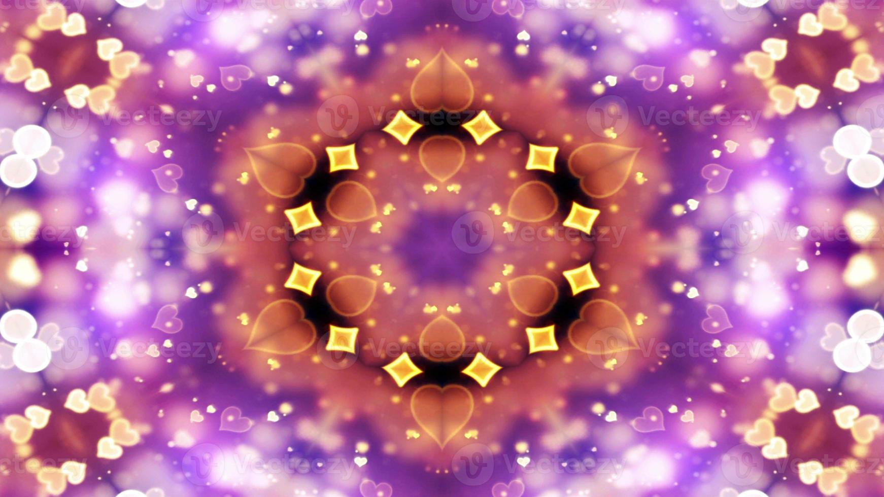 Colorful Shiny and Hypnotic Kaleidoscope photo