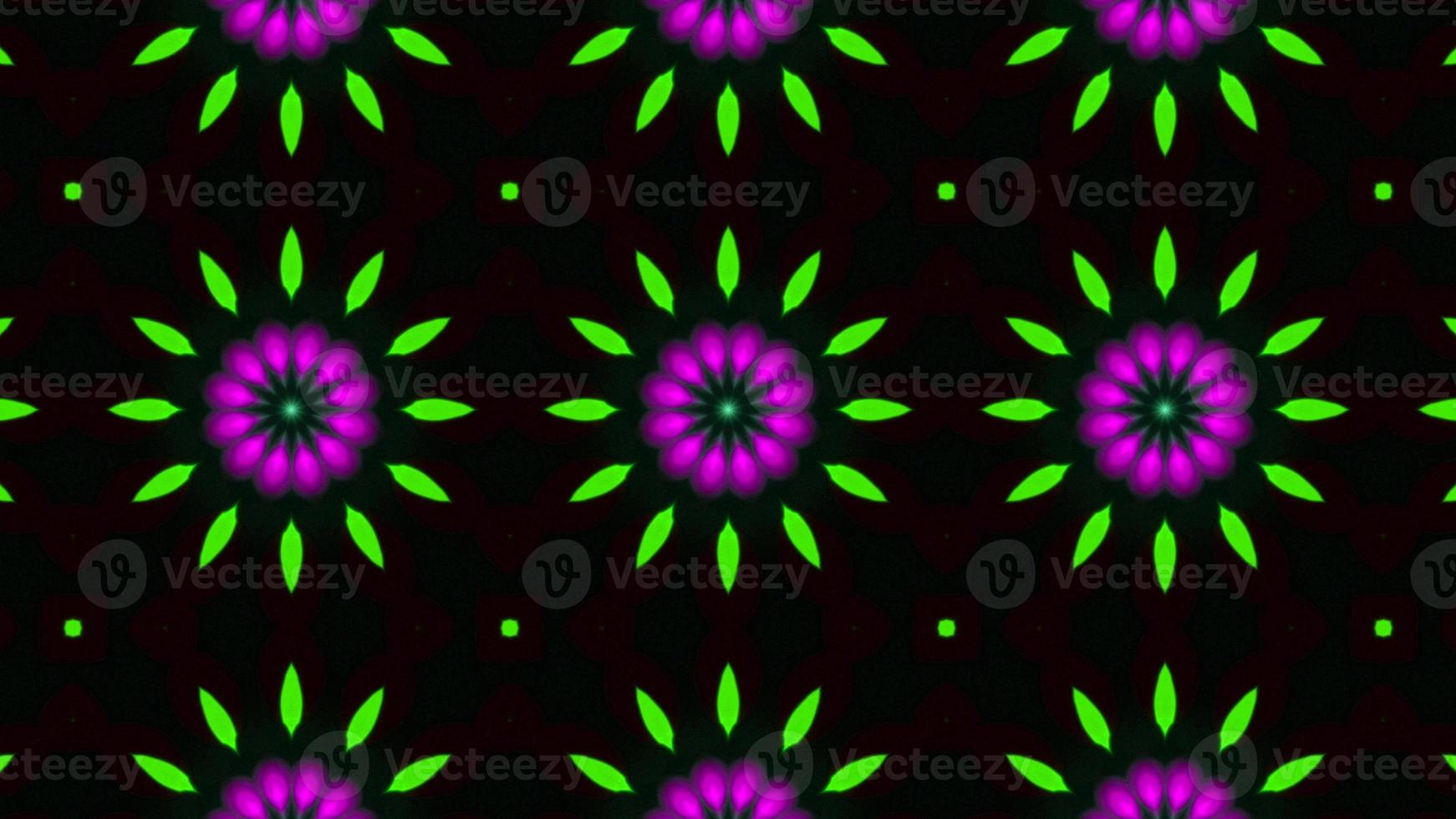 Abstract Colorful Symmetric Kaleidoscope photo