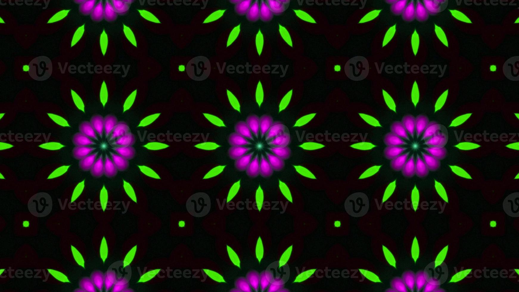 Abstract Colorful Symmetric Kaleidoscope photo