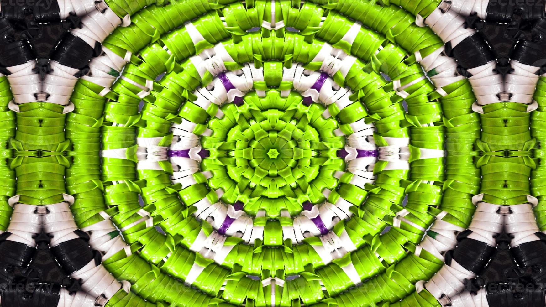 Abstract Colorful Symmetric Kaleidoscope photo