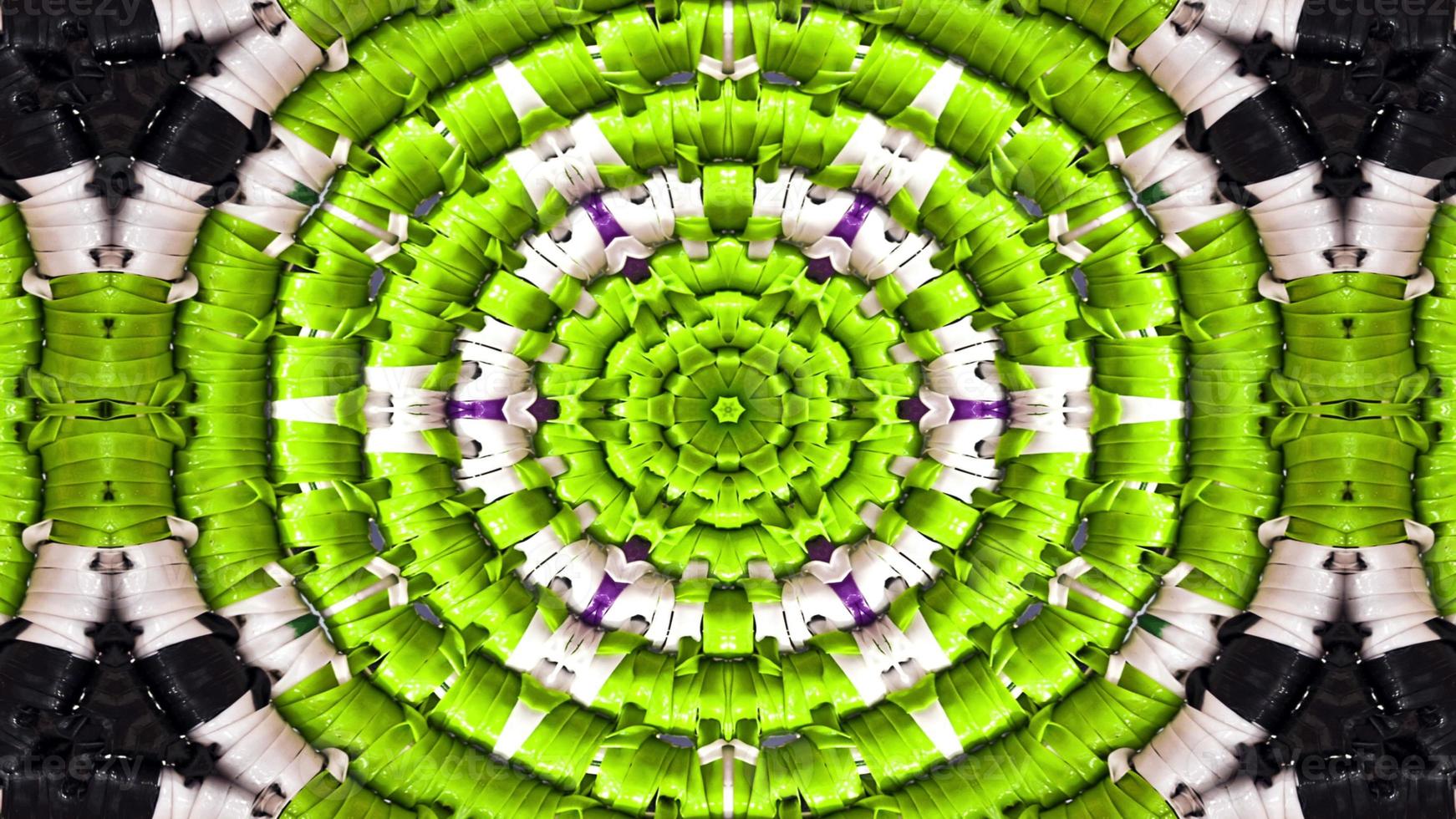 Abstract Colorful Symmetric Kaleidoscope photo