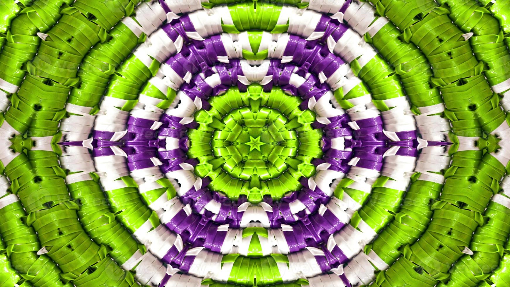 Abstract Colorful Symmetric Kaleidoscope photo