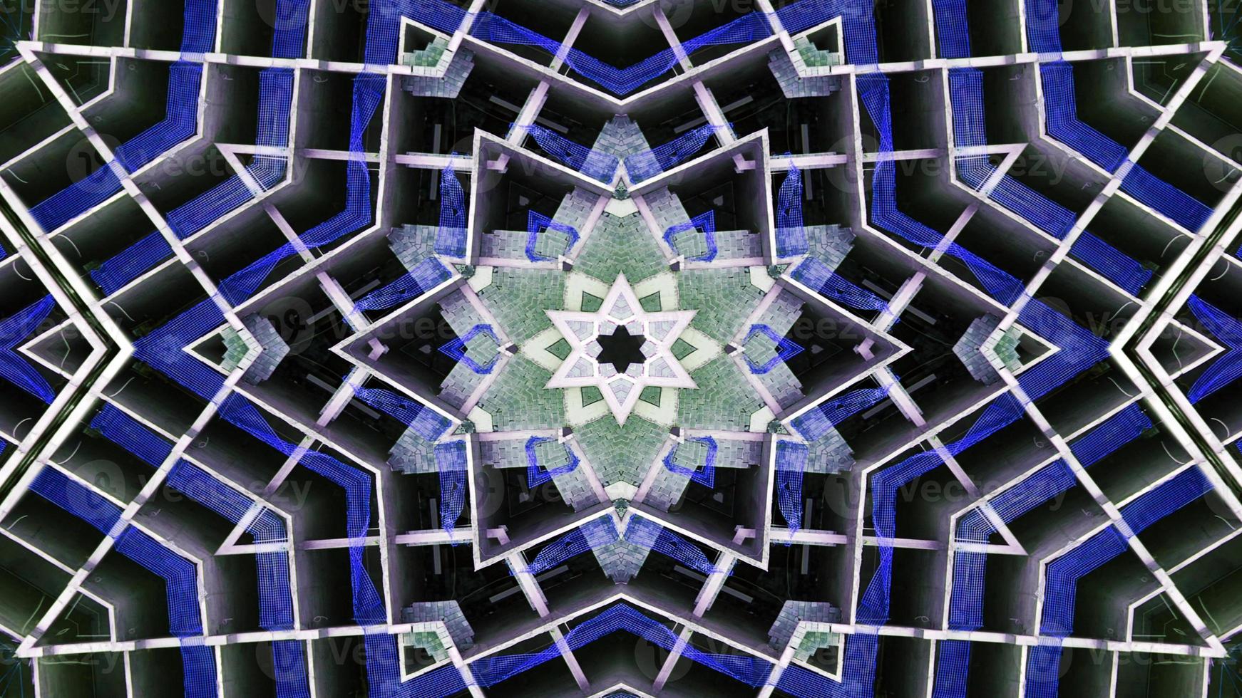 Construction Area Kaleidoscope photo