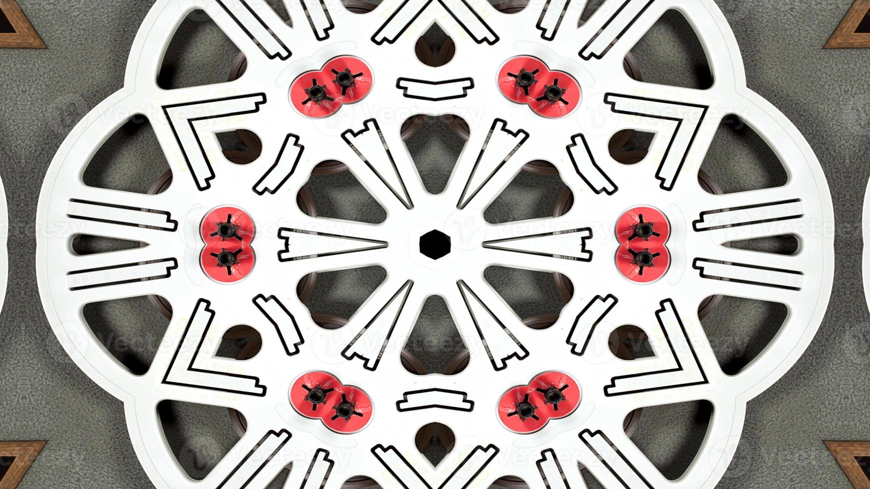 Metallic Industrial Kaleidoscope photo