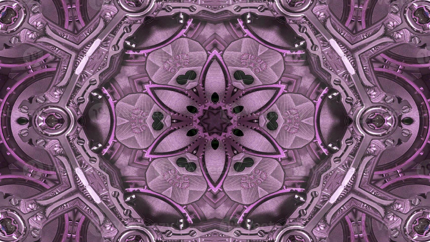 Metallic Industrial Kaleidoscope photo