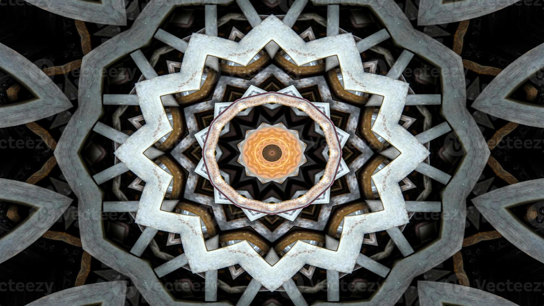 Metallic Industrial Kaleidoscope photo