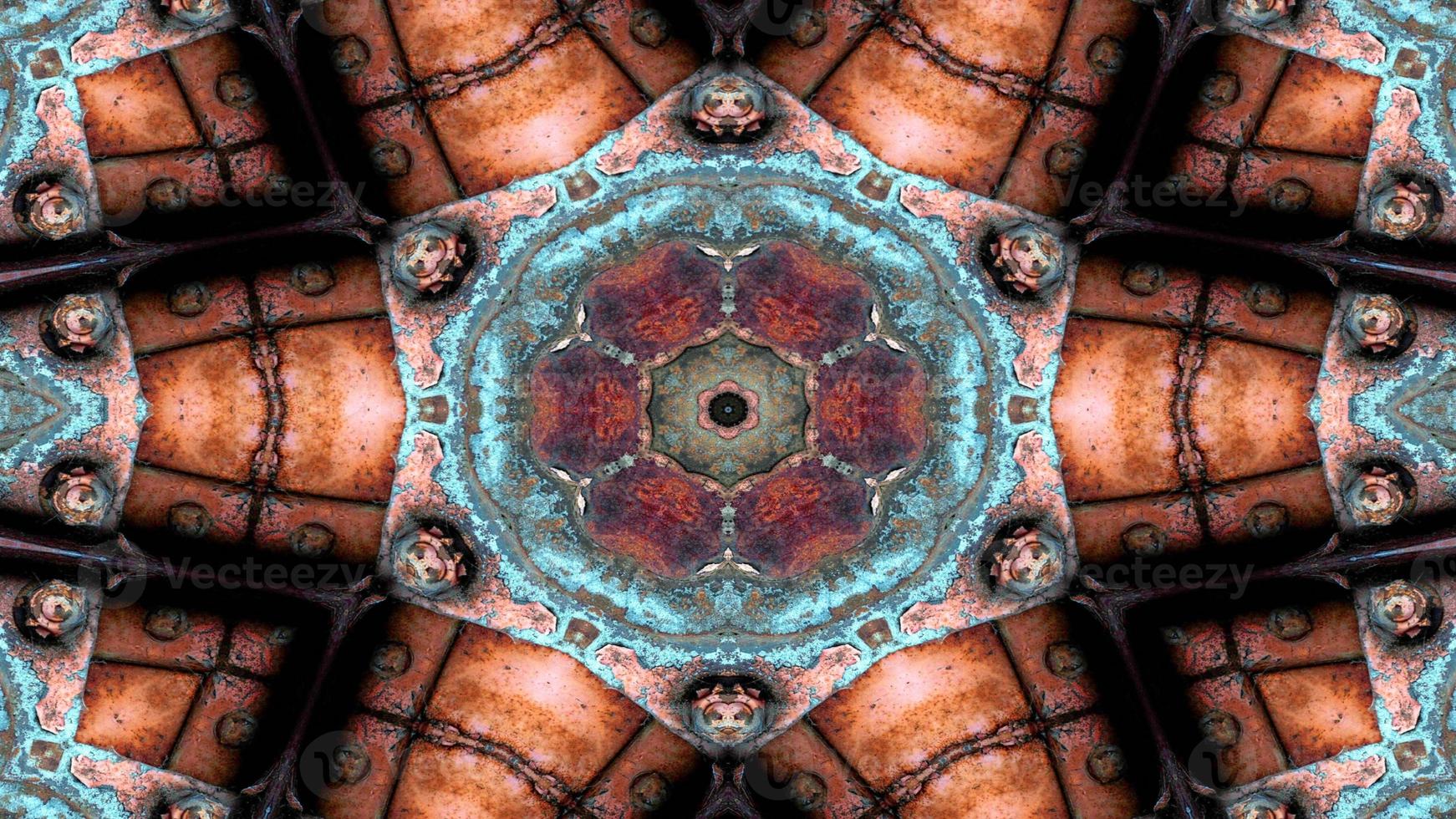 Metallic Industrial Kaleidoscope photo