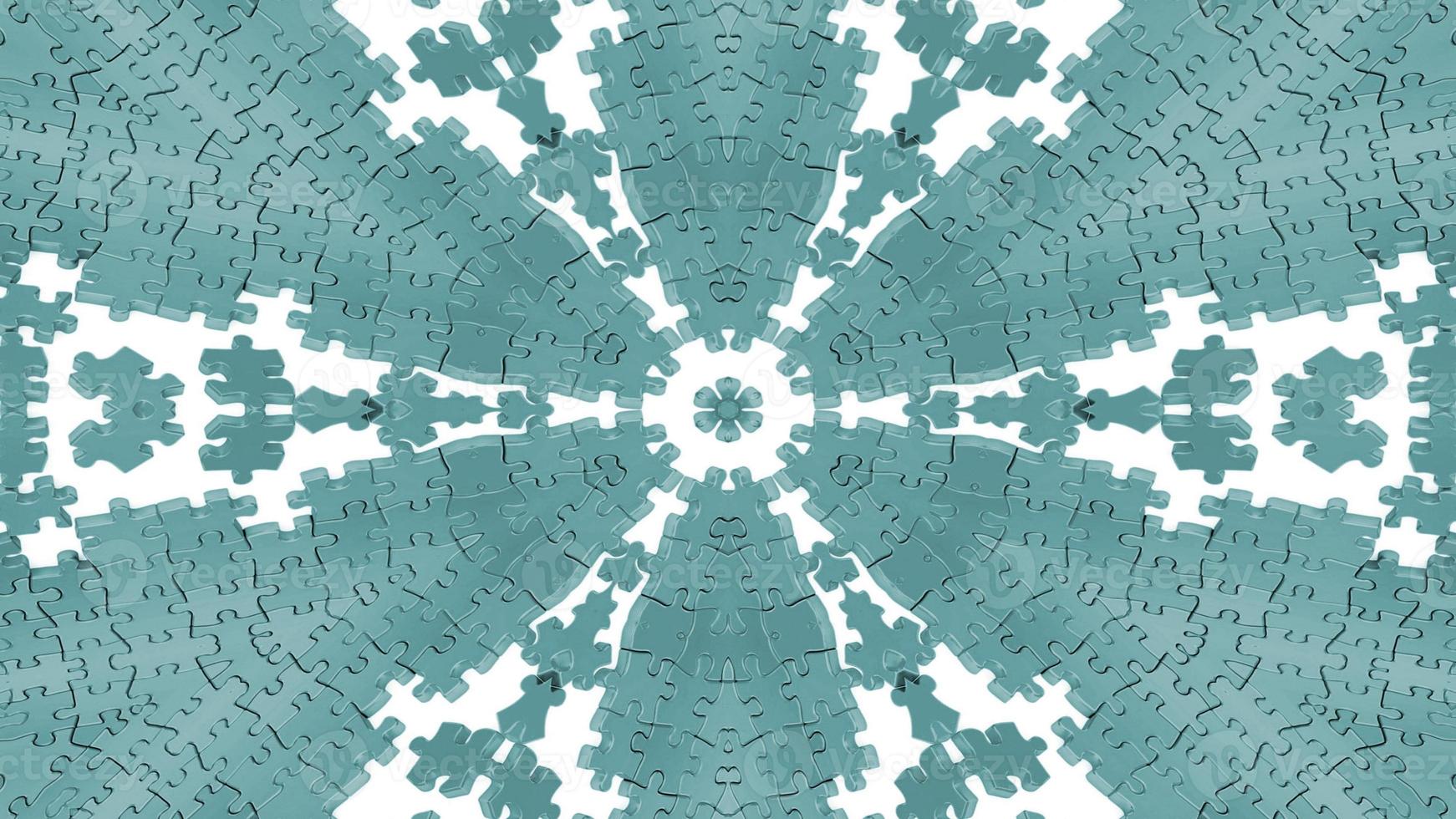 Abstract Puzzles Kaleidoscope photo