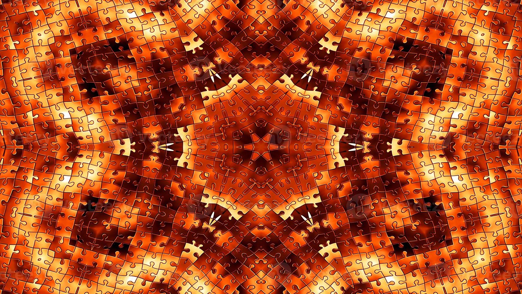 Abstract Puzzles Kaleidoscope photo