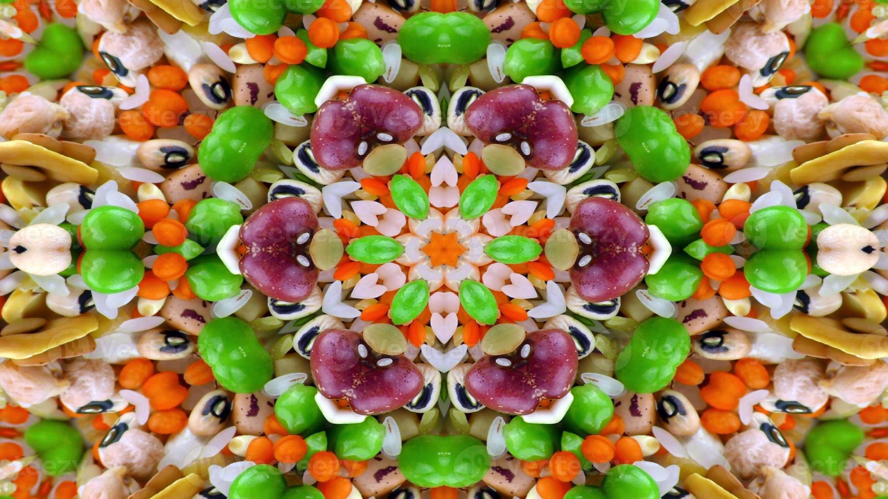 Vegetable Food Kaleidoscope photo