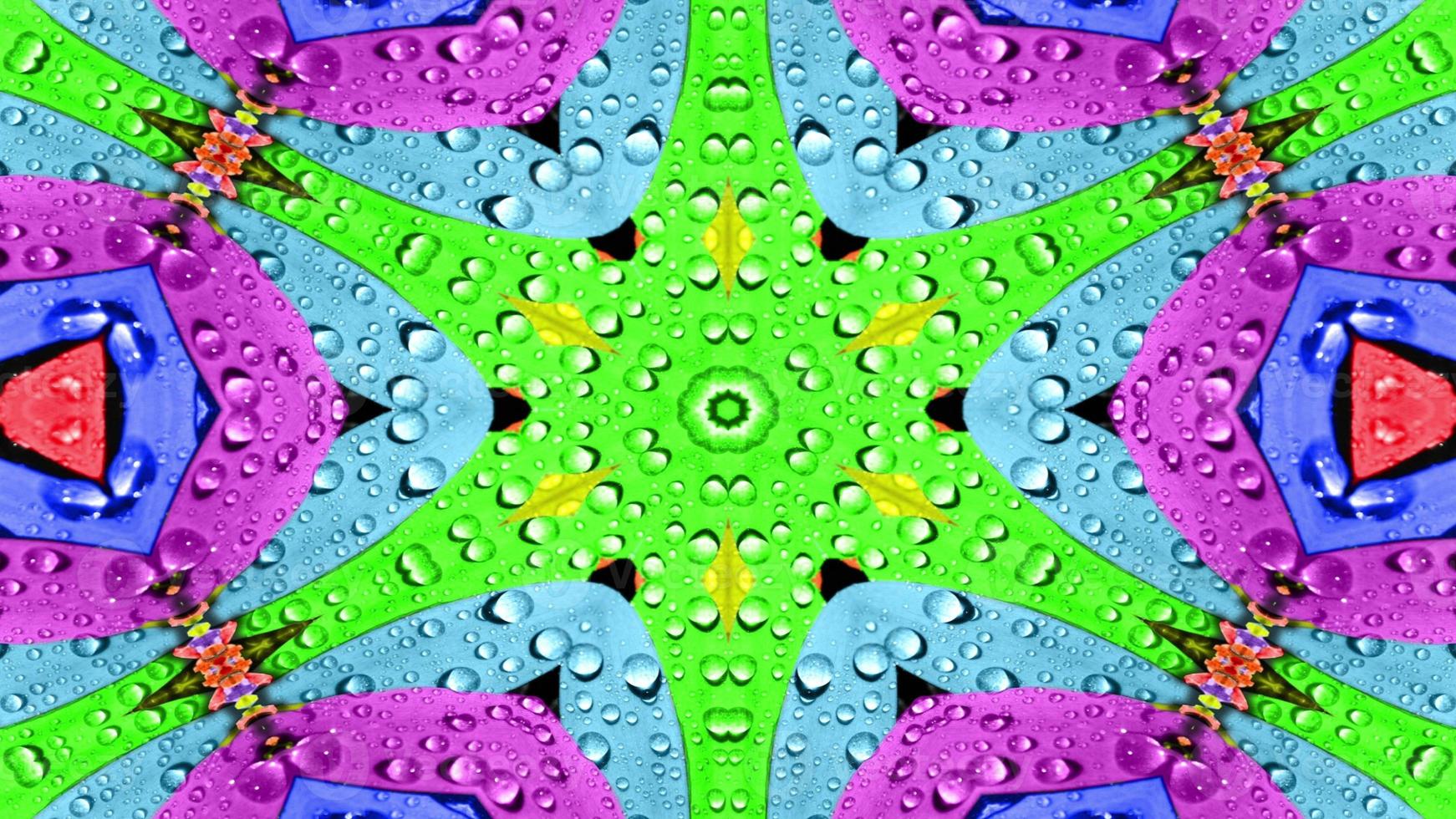 Water Surface Kaleidoscope photo