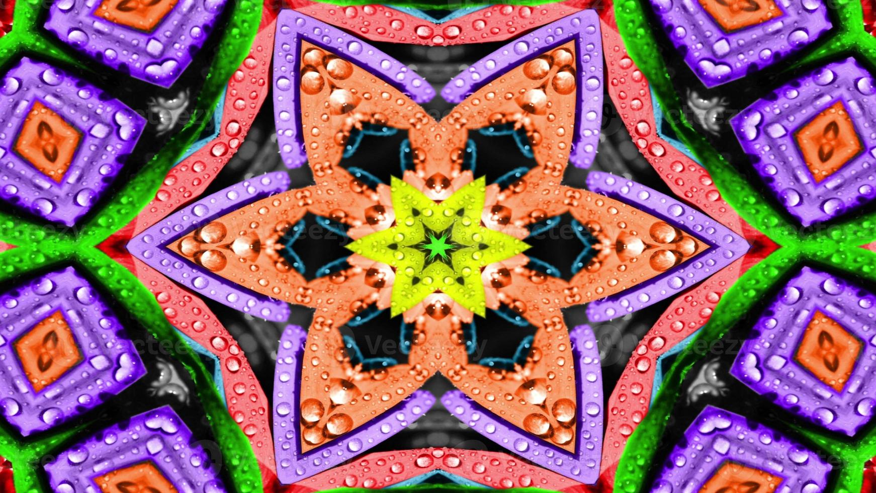 Water Surface Kaleidoscope photo