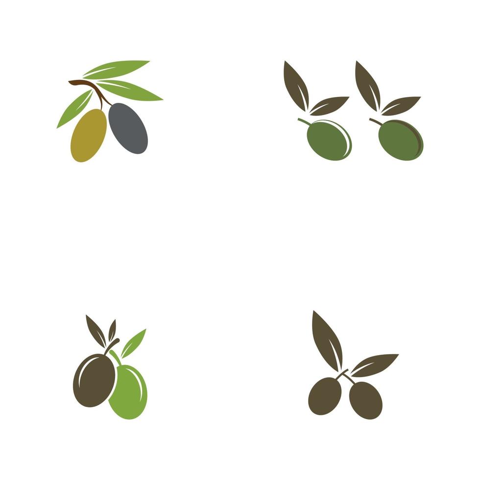 olive icon vector illustration design template