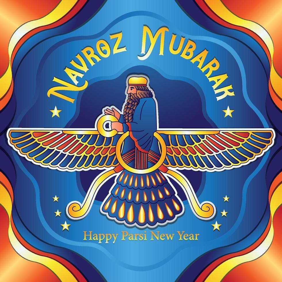 Happy Parsi New Year Concept 3126276 Vector Art at Vecteezy