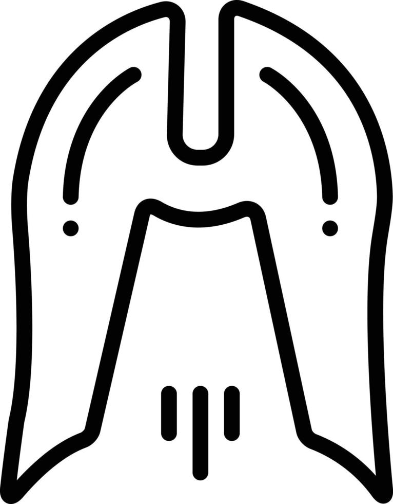 Line icon for ethic vector