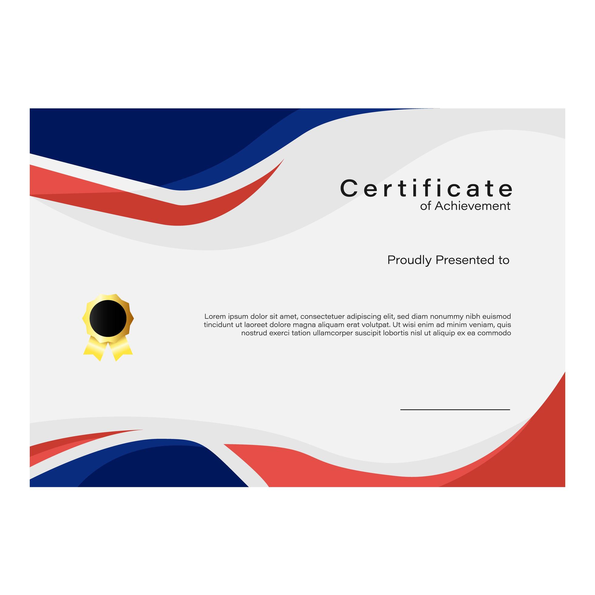 Certificate Border Design Templates