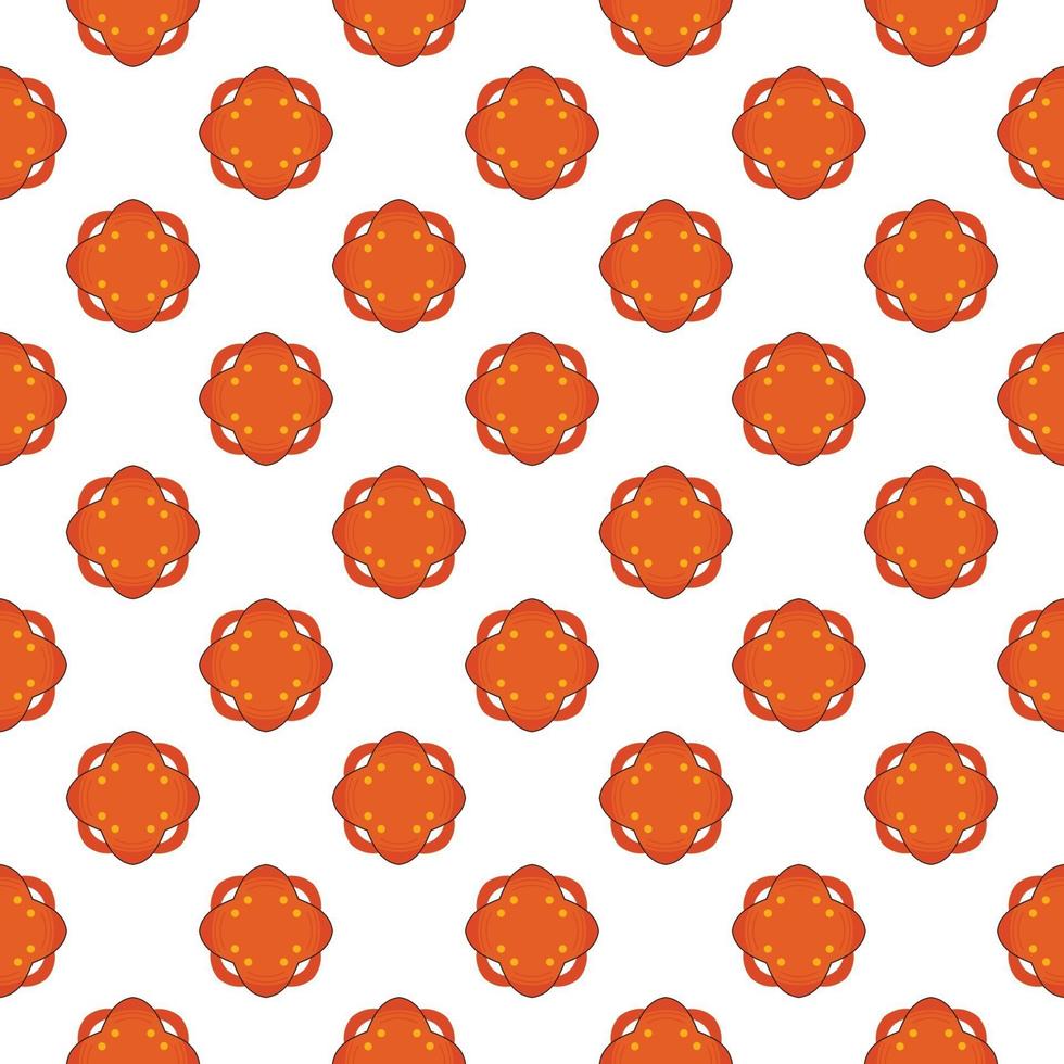 Abstract Pattern  Seamless orange gradient Vector illustration