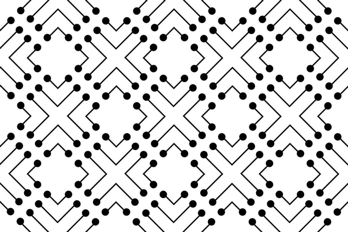Abstract Pattern polka dots vector illustration