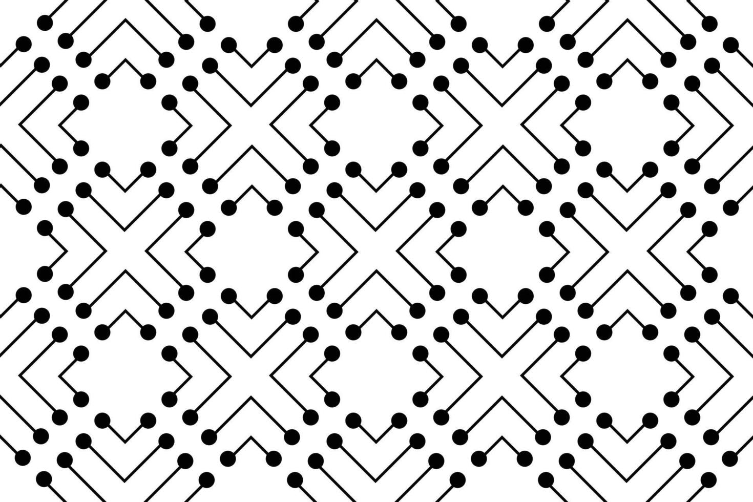 Abstract Pattern polka dots vector illustration