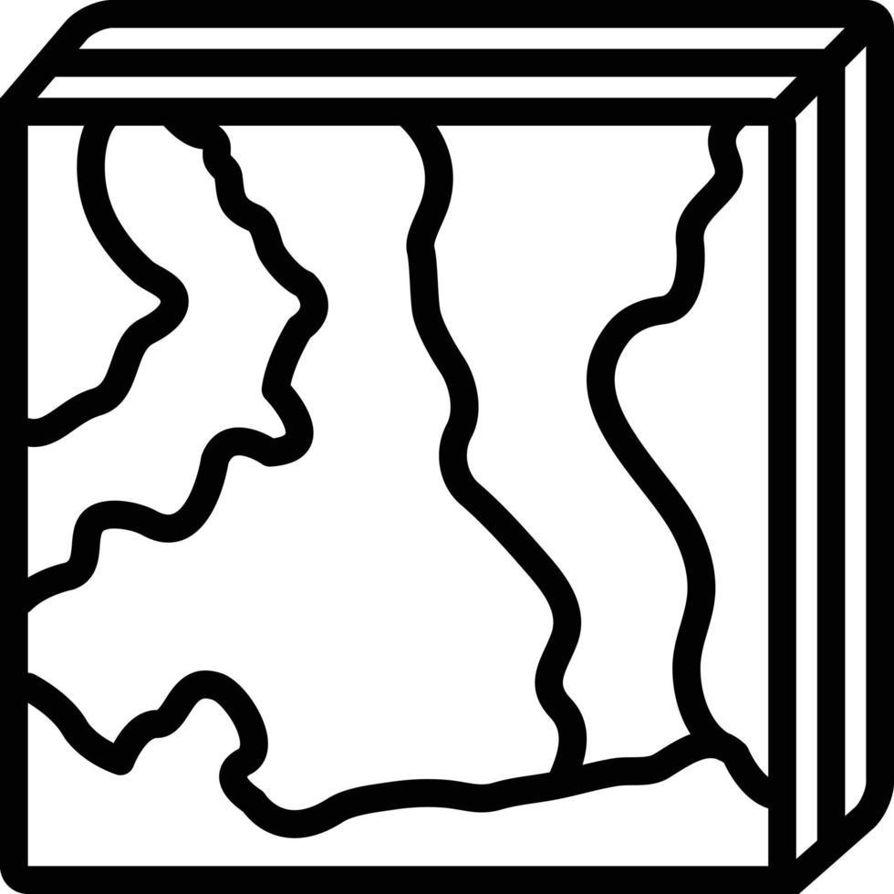 Line icon for hyperspectral vector