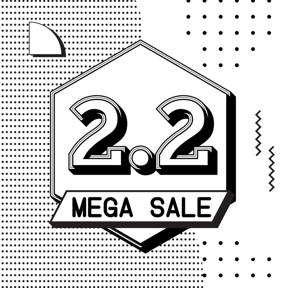 Minimal Geometric dotted halftone style Design Square vector